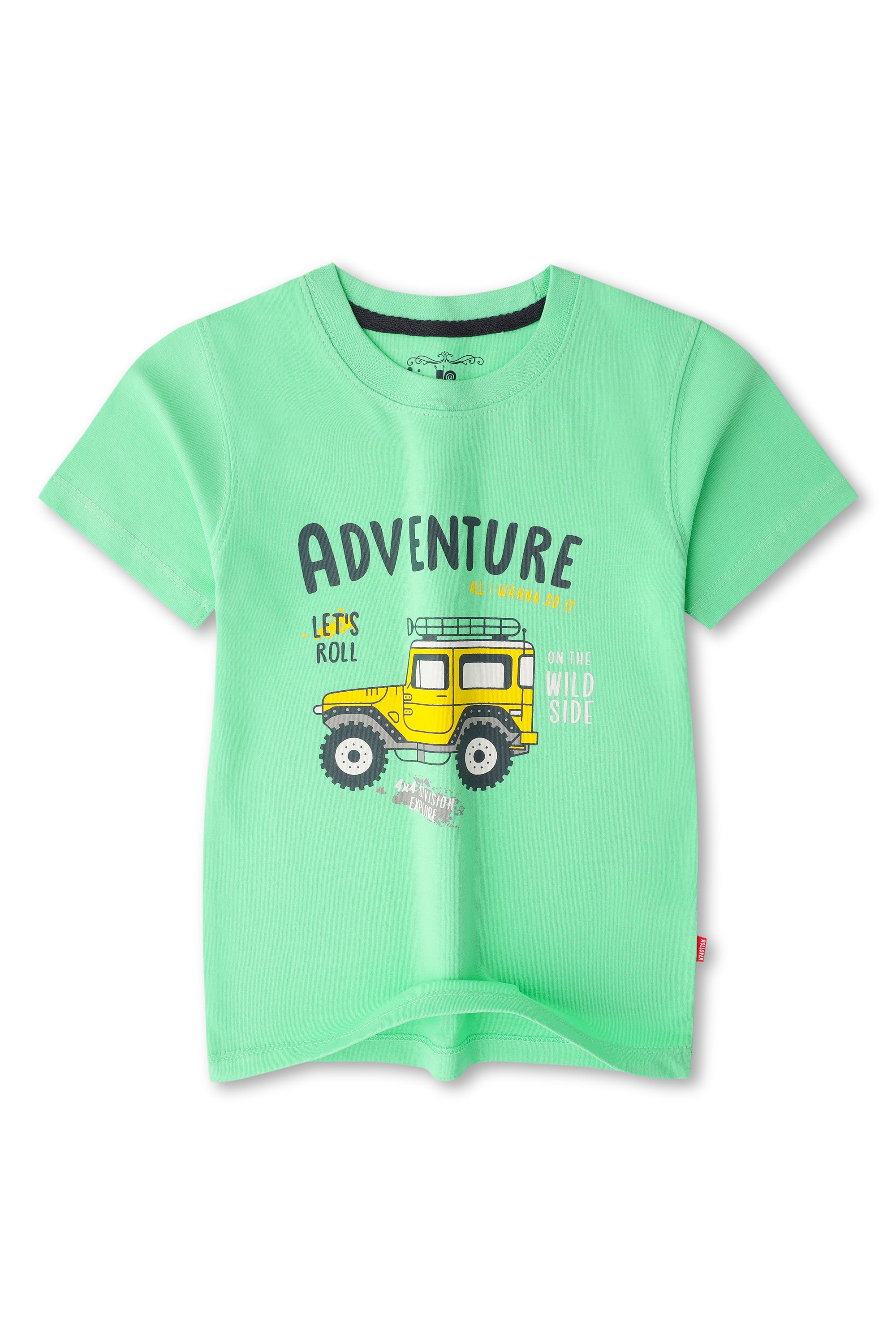 Boys Mint Green Adventure T-shirt