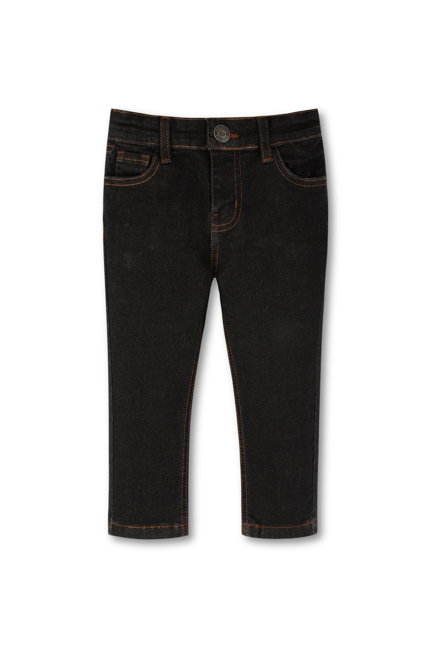 Boys Black Stretchable Denim Jeans