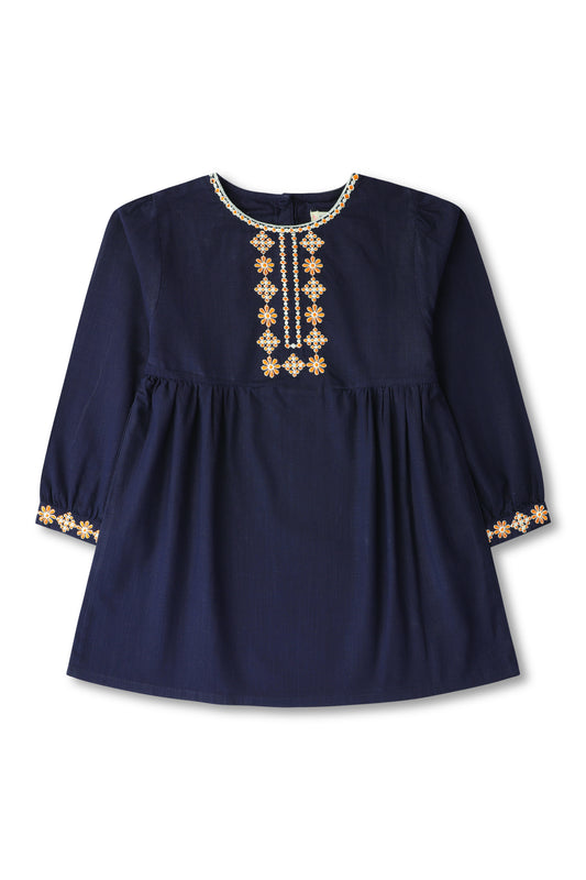 Girls Navy Blue Tunic