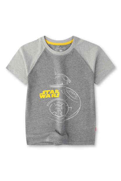 Boys Grey Graphic T-shirt