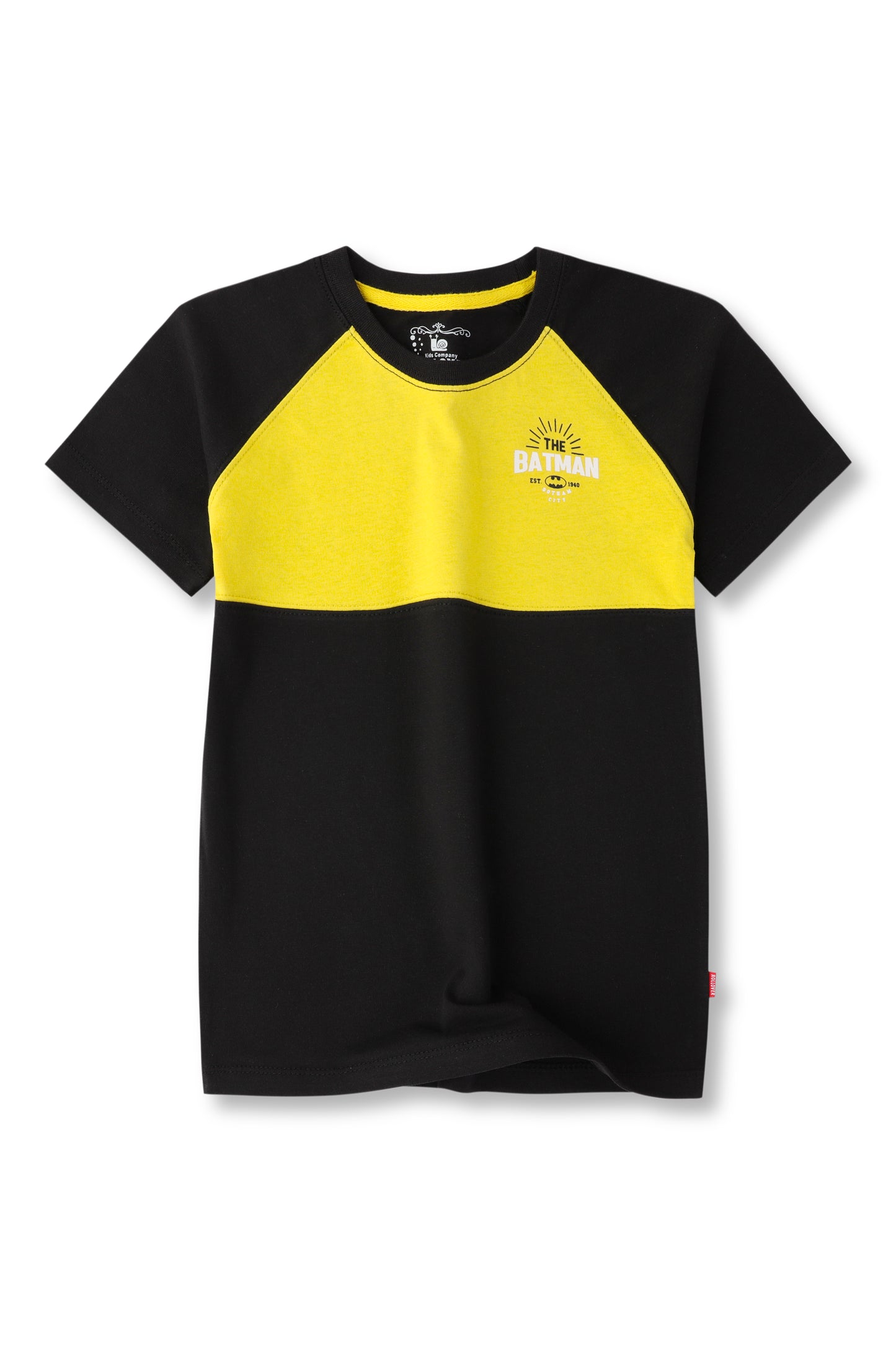 Batman Color Block Reglan Tee