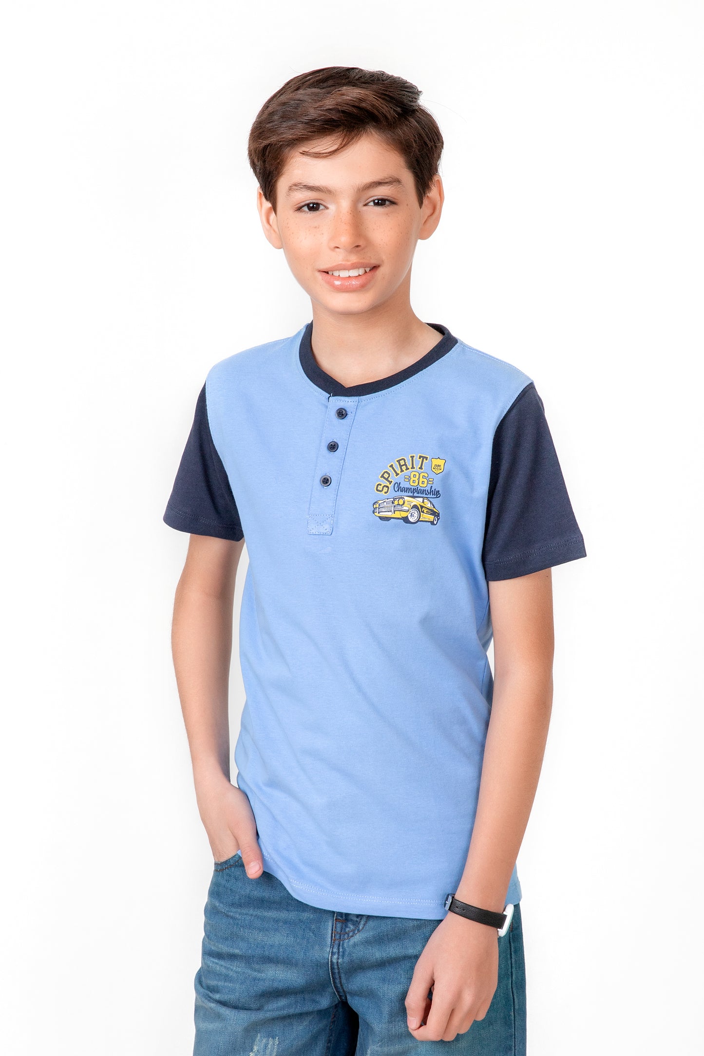 Boys Indigo Hanley T-shirt