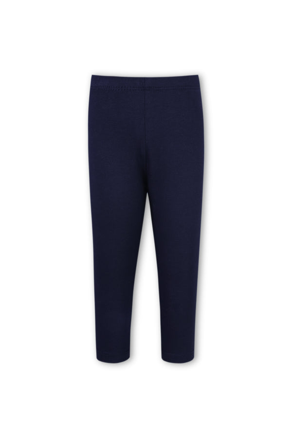 Girls Basic Navy Blue Tights