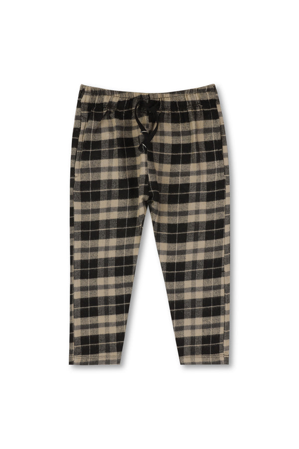 Boys Black Flannel Trousers