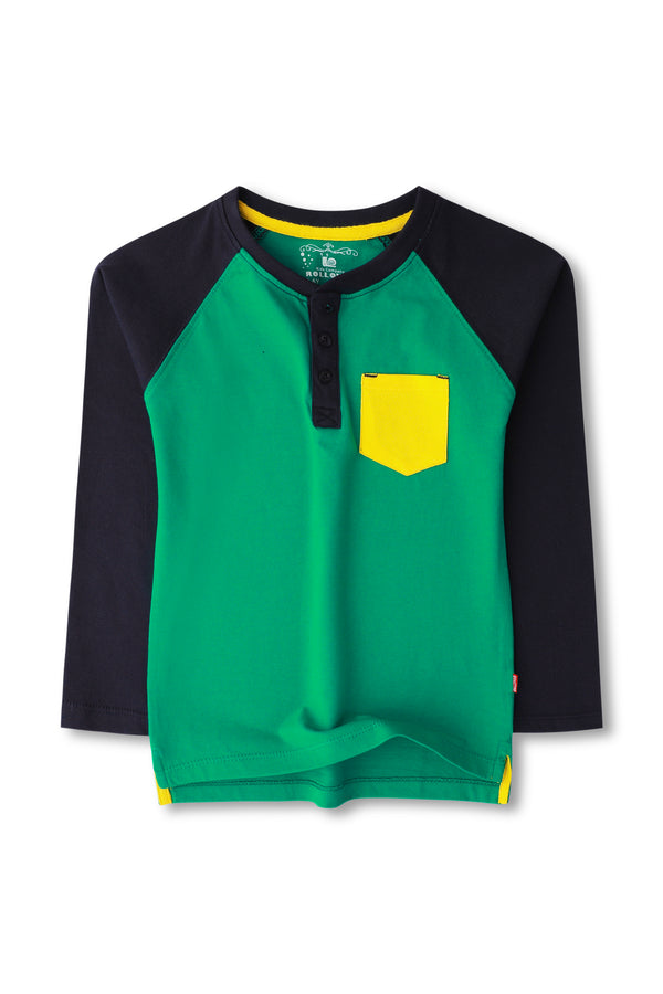 Boys Green Hanley T-shirt