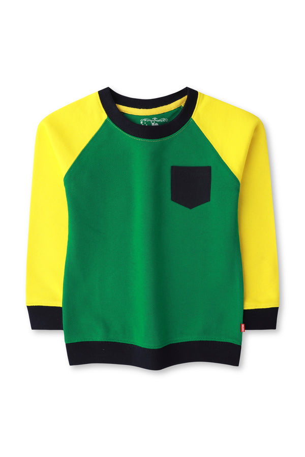 Boys Green Sweatshirt