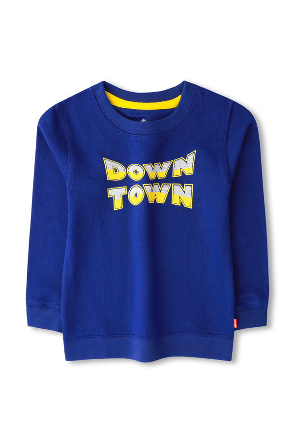 Boys Royal Blue Sweatshirt