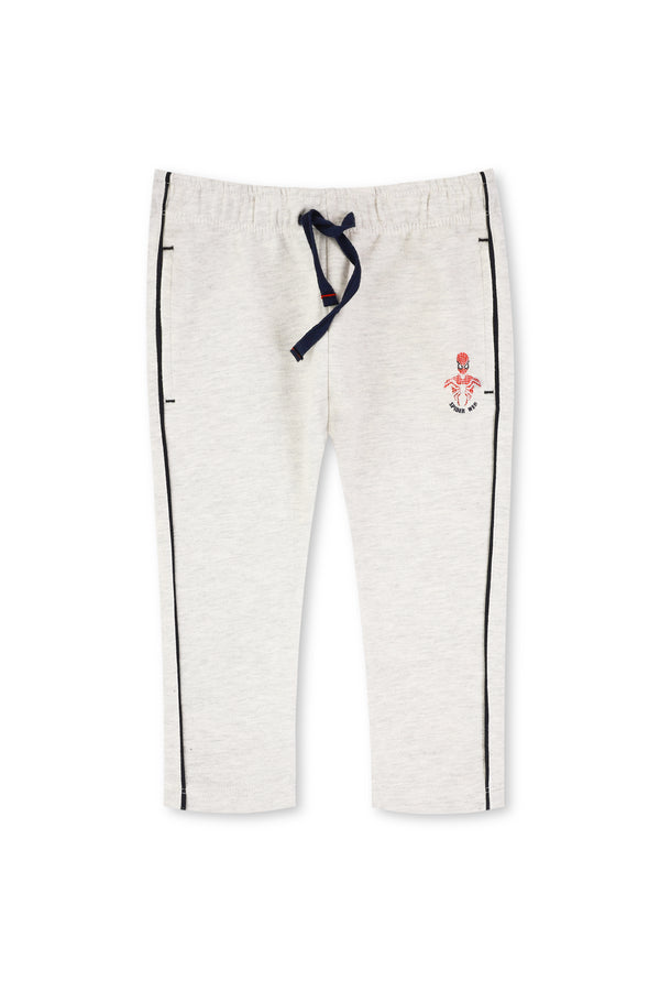 Boys Oatmeal White Trousers