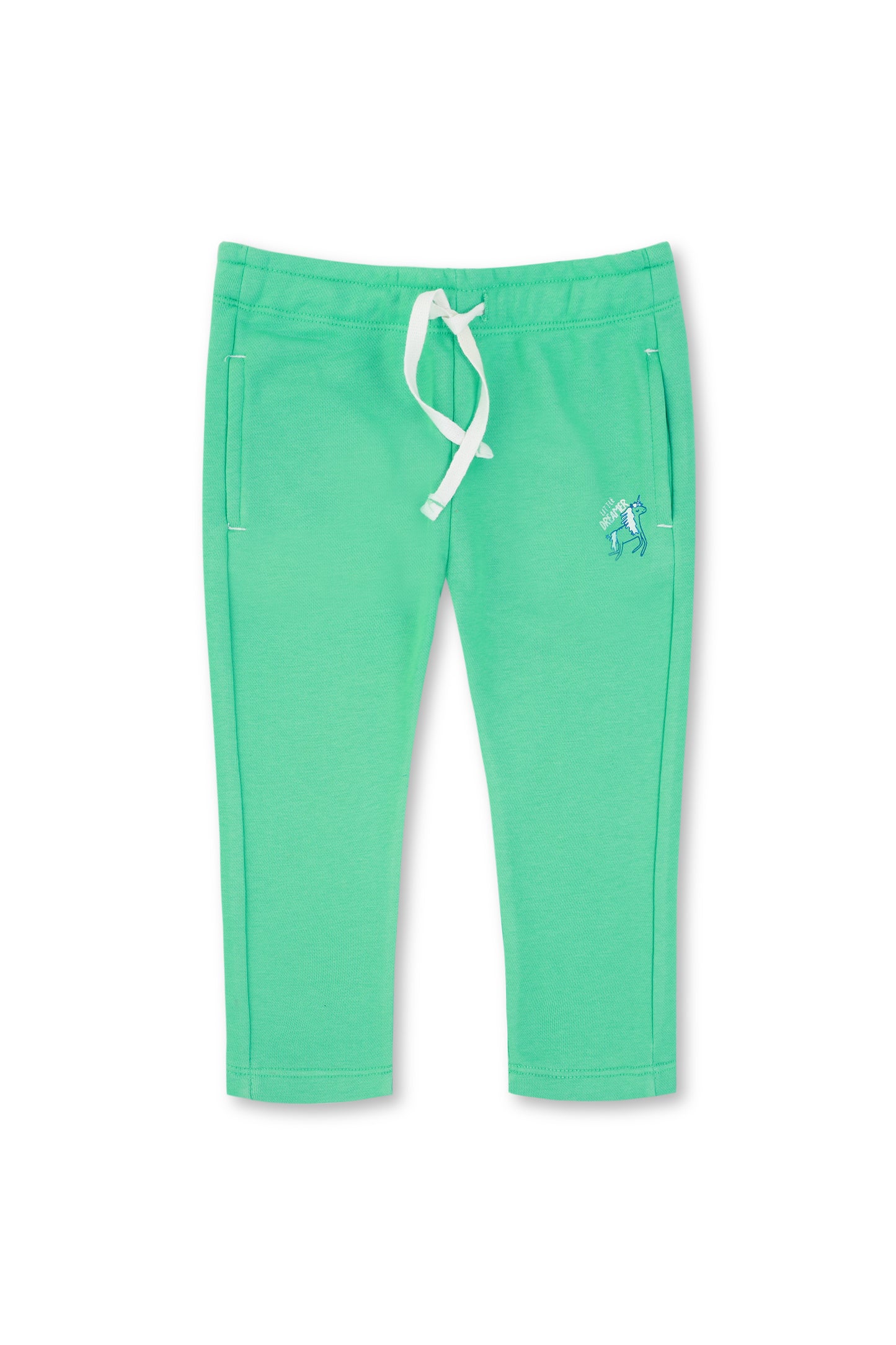 Girls Aqua Trousers