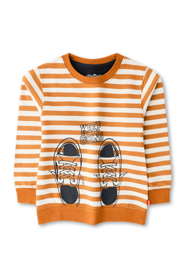 Boys Camel Sweatshirt