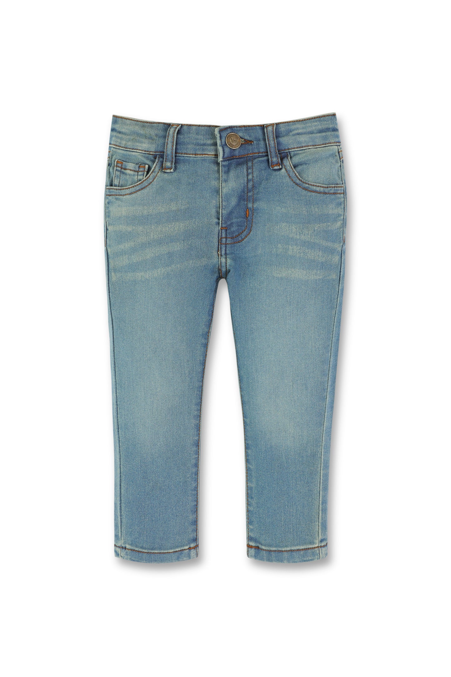 Boys Faded Blue Denim Jeans