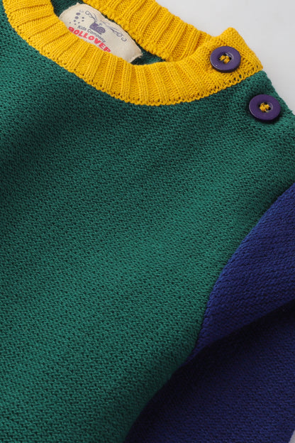 Boys' Triple Tone Knitted Sweater