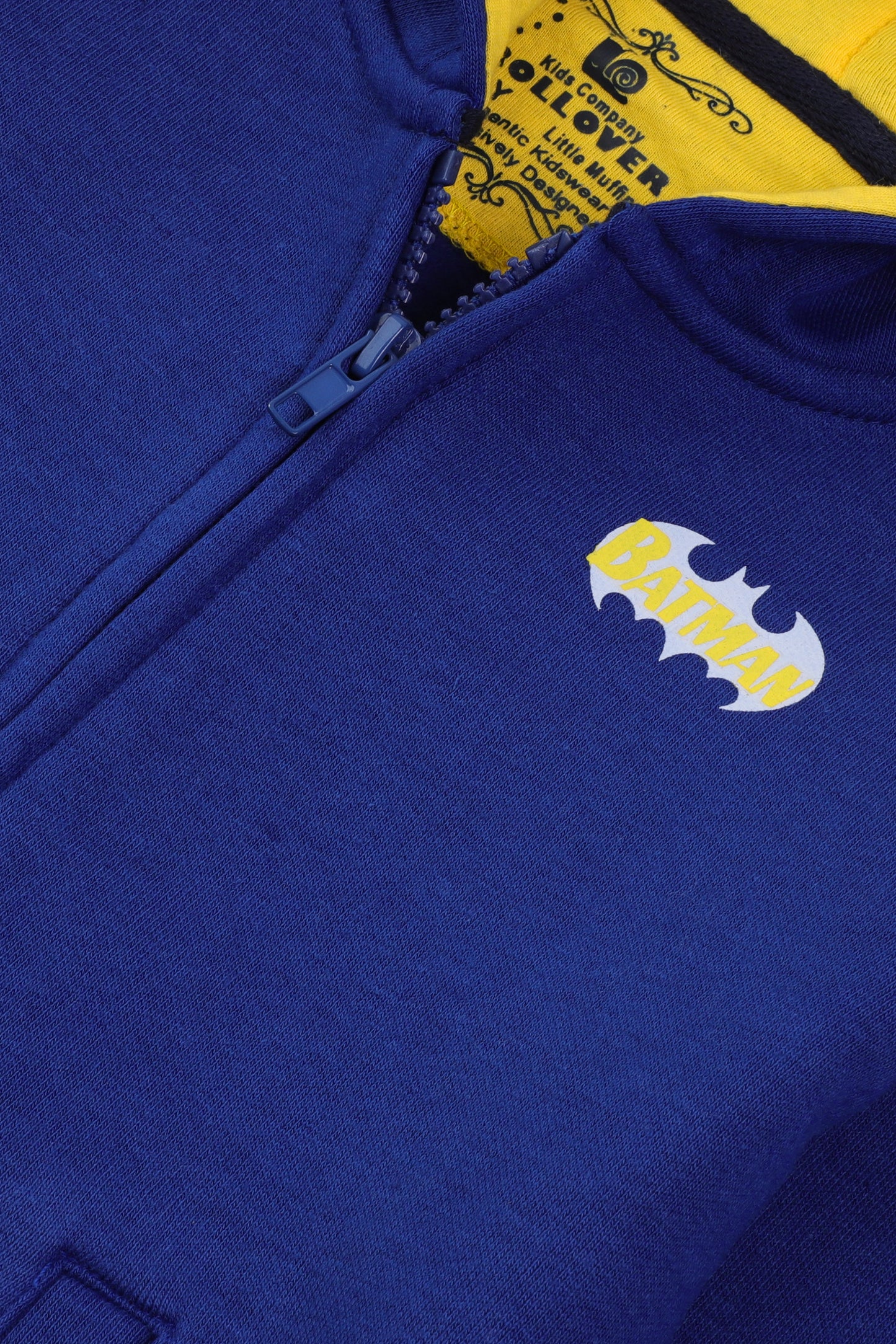 Boys Blue Batman Fleece Hoodie