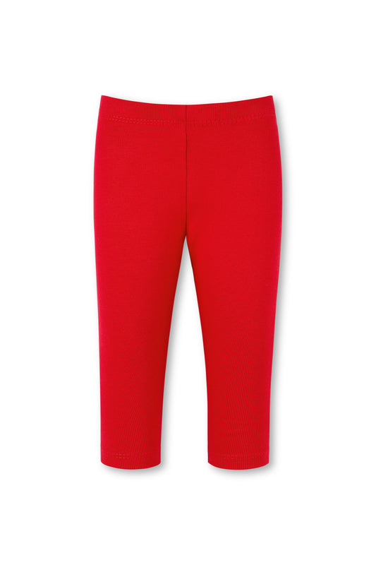 Girls Basic Red Tights