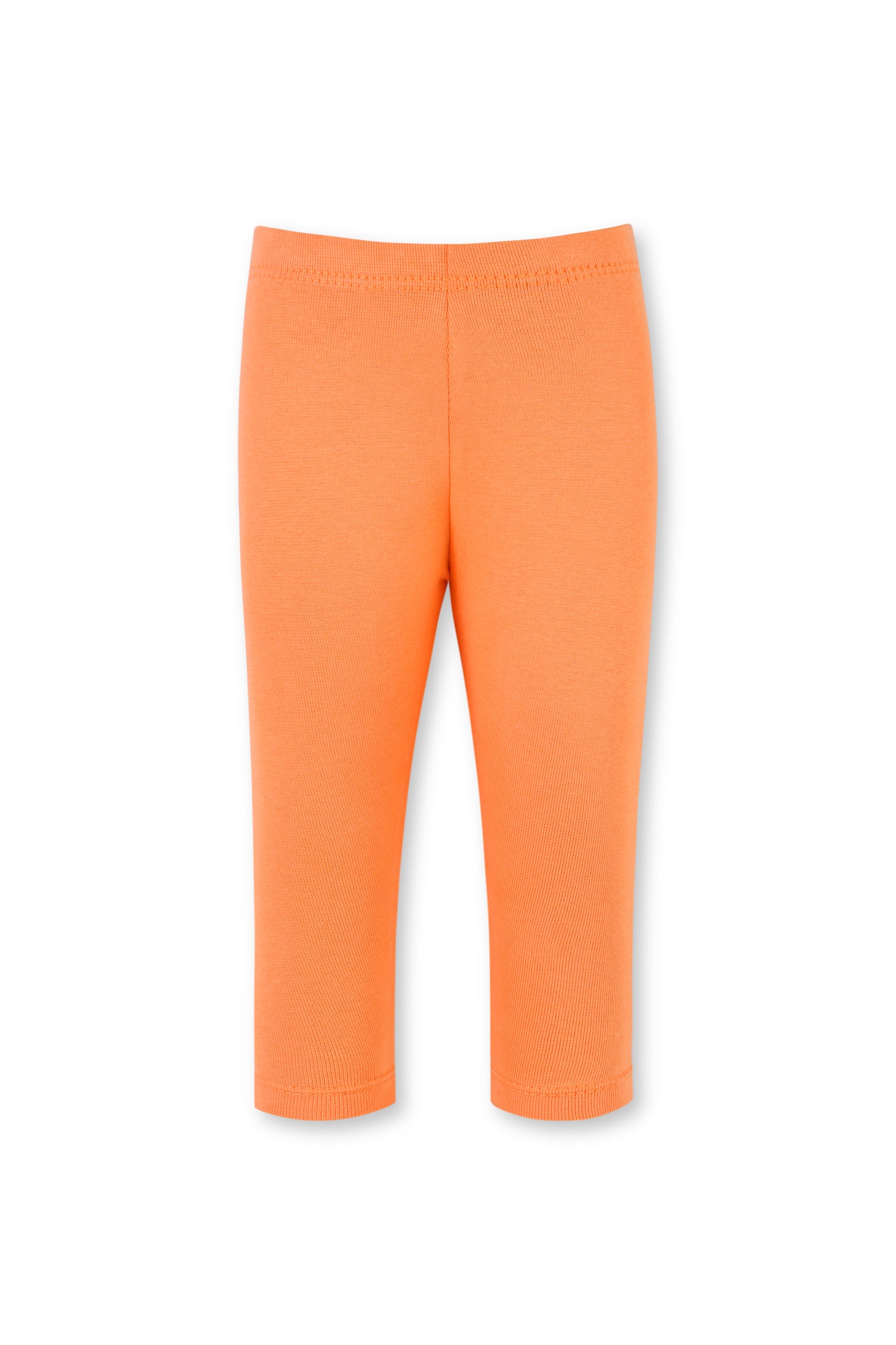 Girls Basic Orange Tights