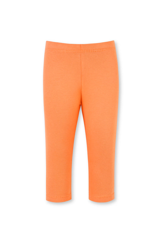 Girls Basic Orange Tights