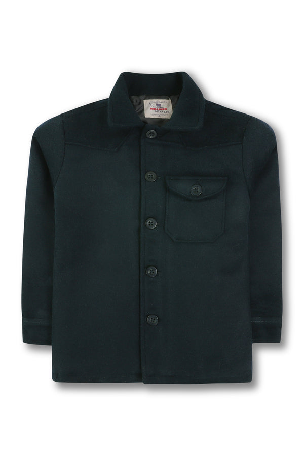 Boys Zinc Felt Coat