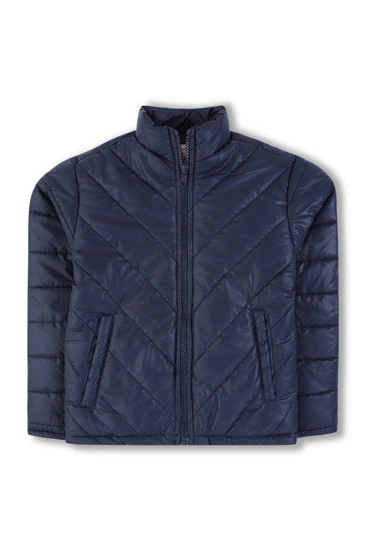 Boys Navy Blue Puffer Jacket