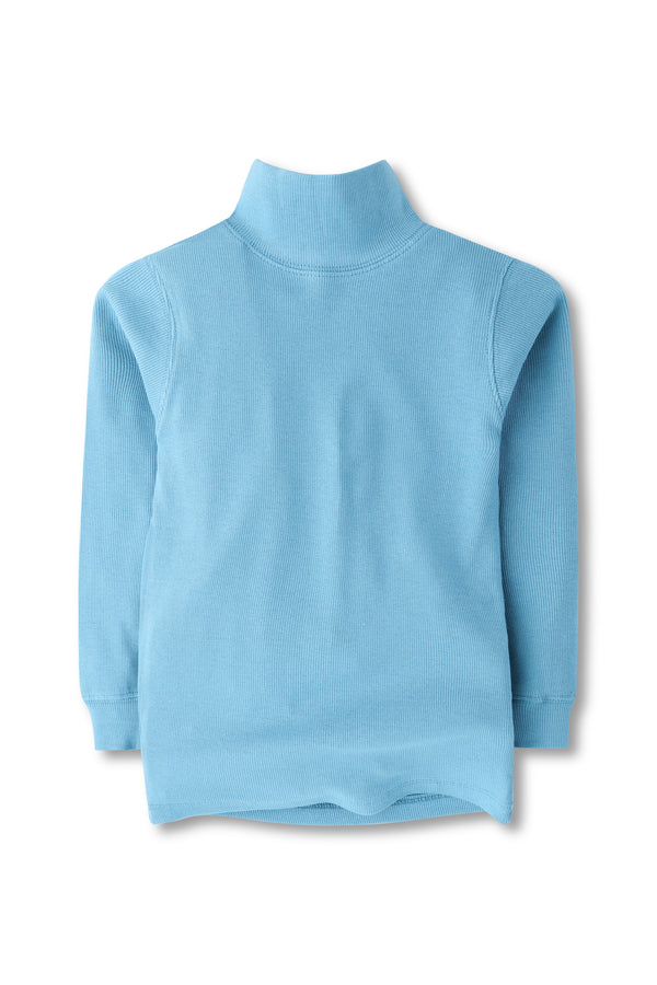 Boys Sky Blue Jumper Highneck