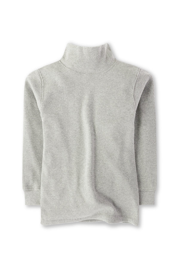 Boys Grey Jumper Highneck