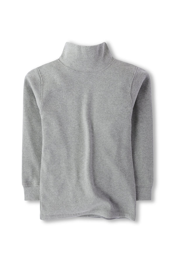 Boys Grey Jumper Highneck