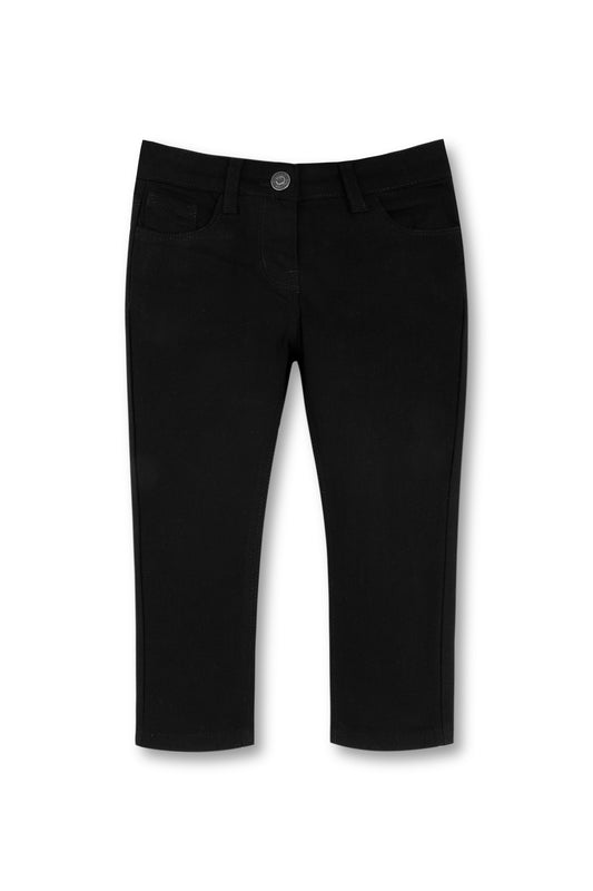 Girls Black Denim Jeans