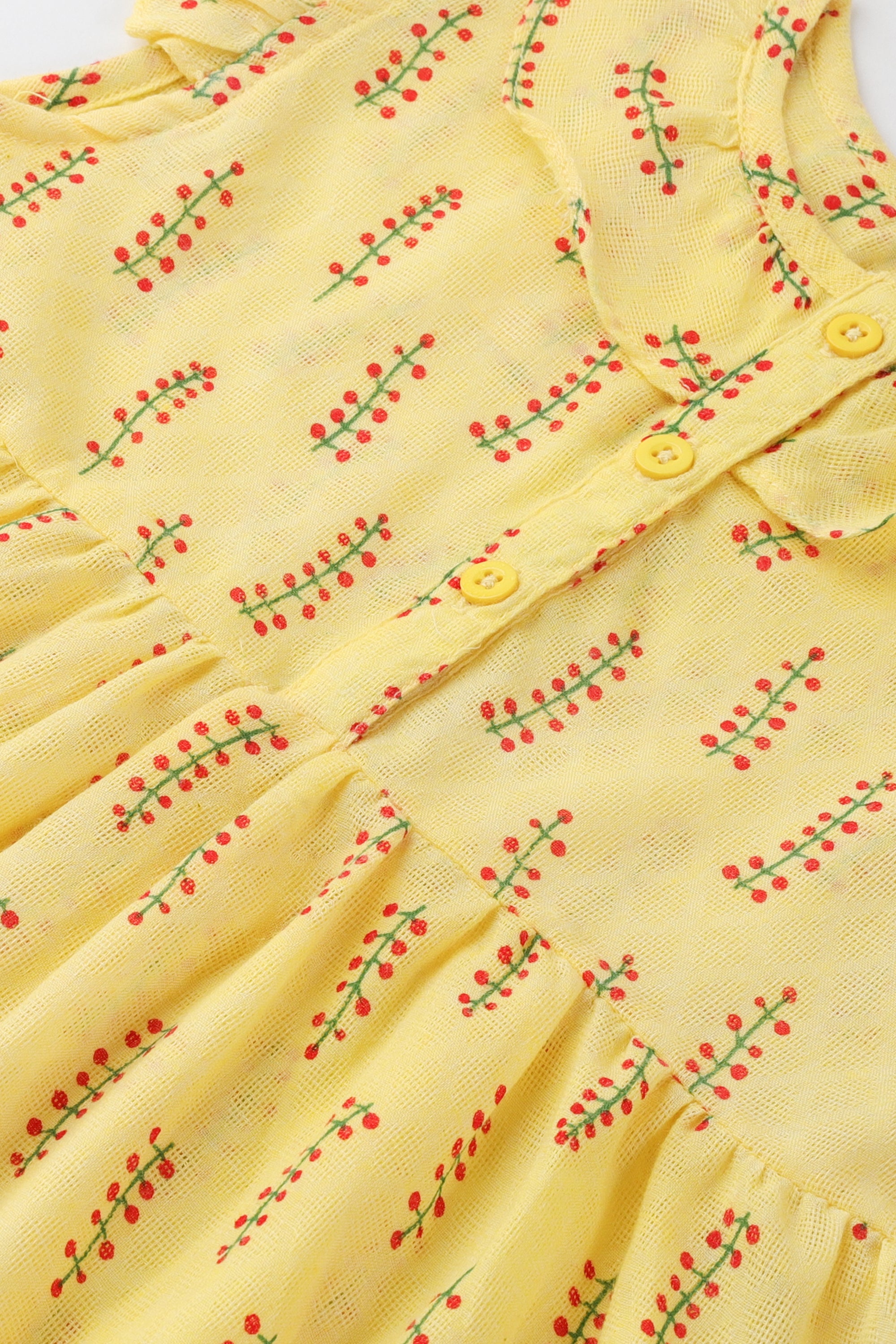 Yellow Charm Dress