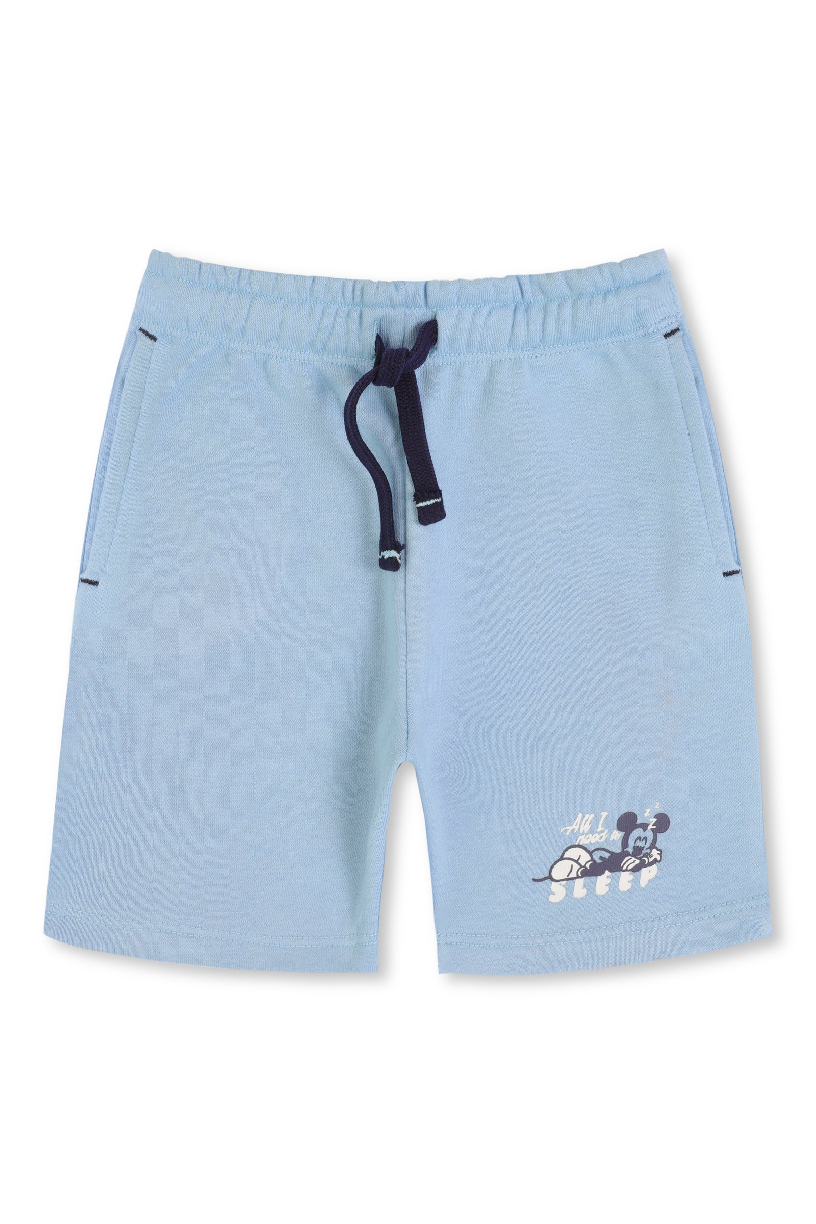 SKY Blue Terry Shorts