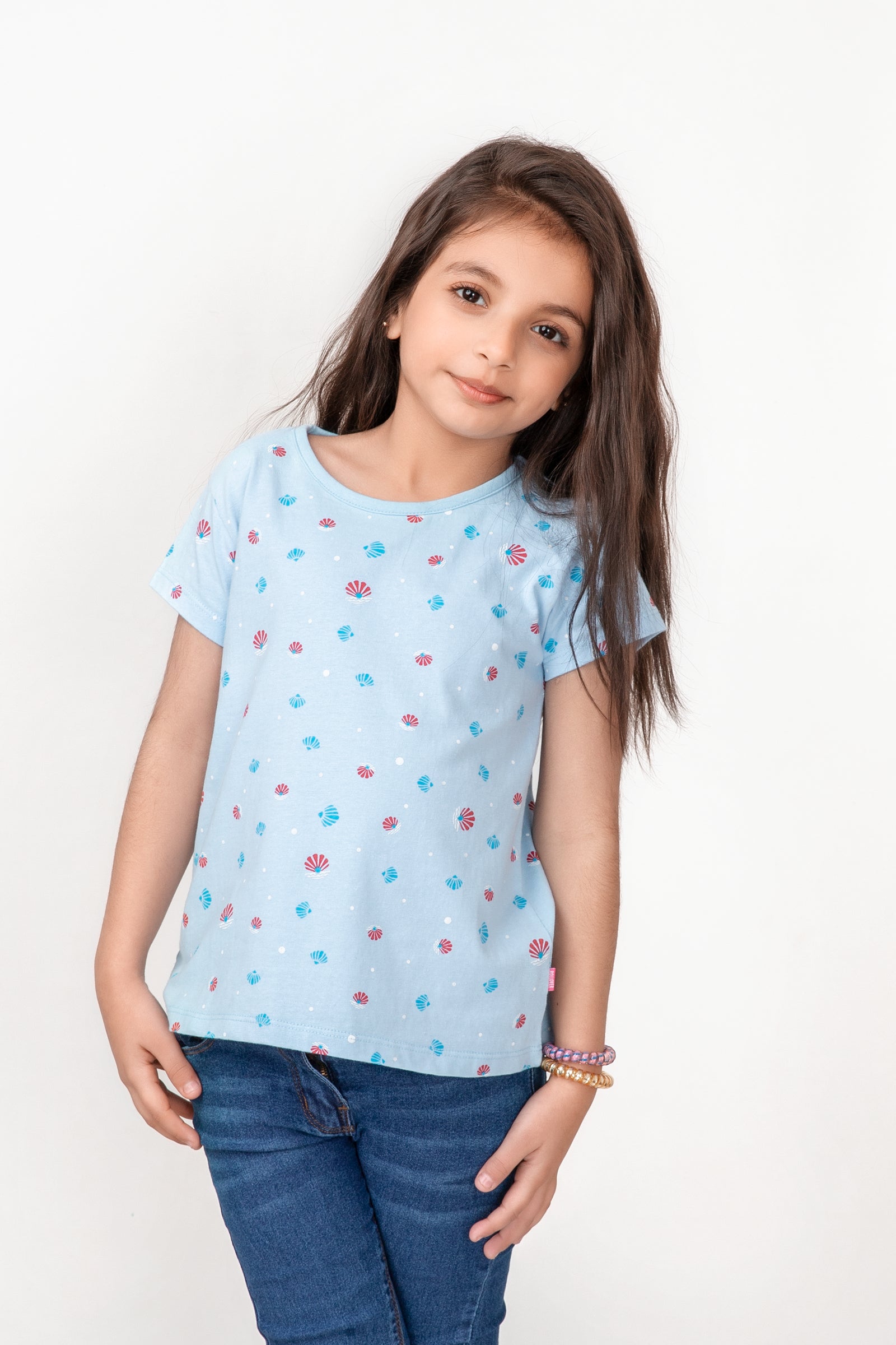 Sky Blue Rotery Tee