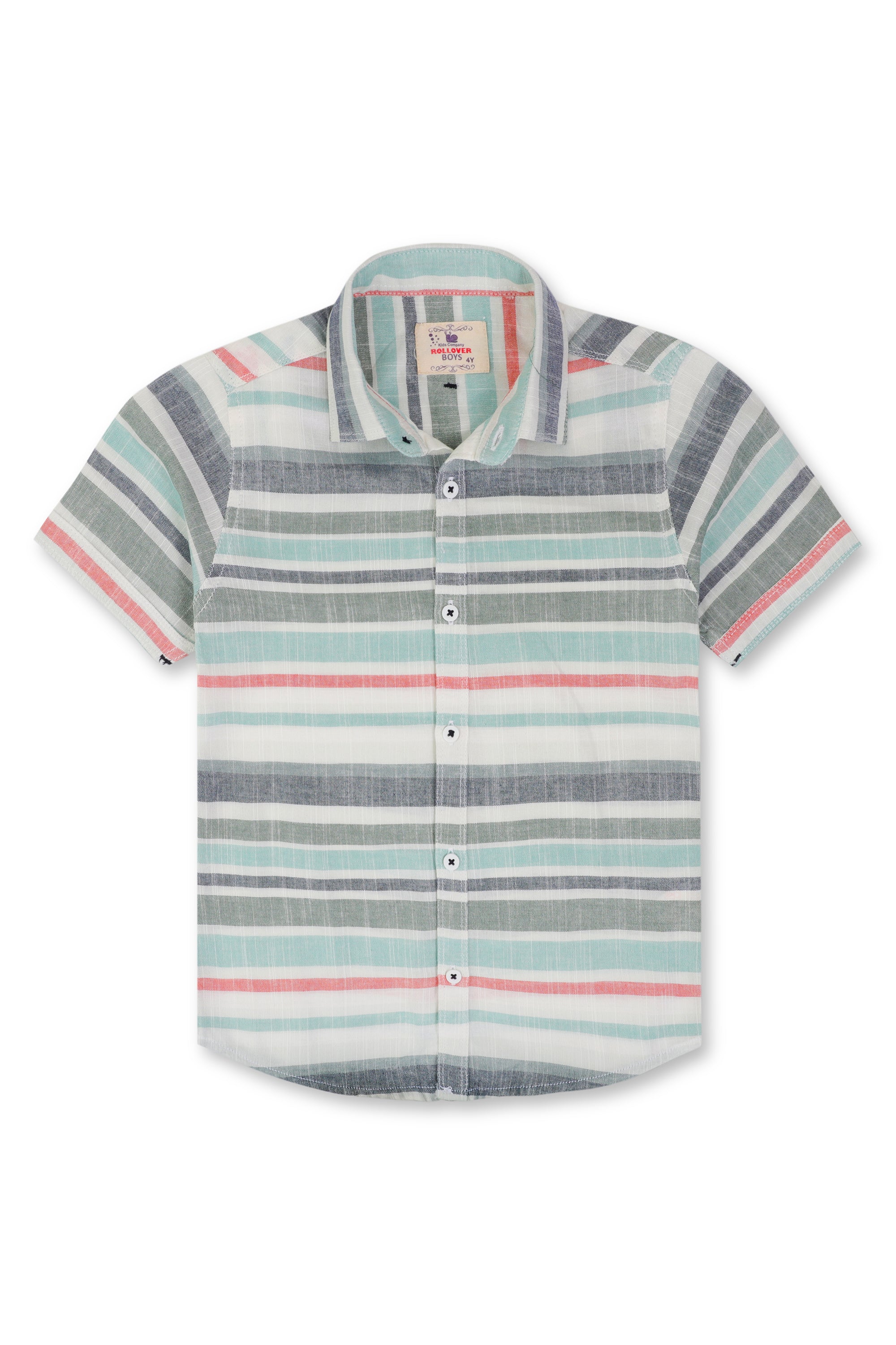 Boys Stripes Casual Shirt