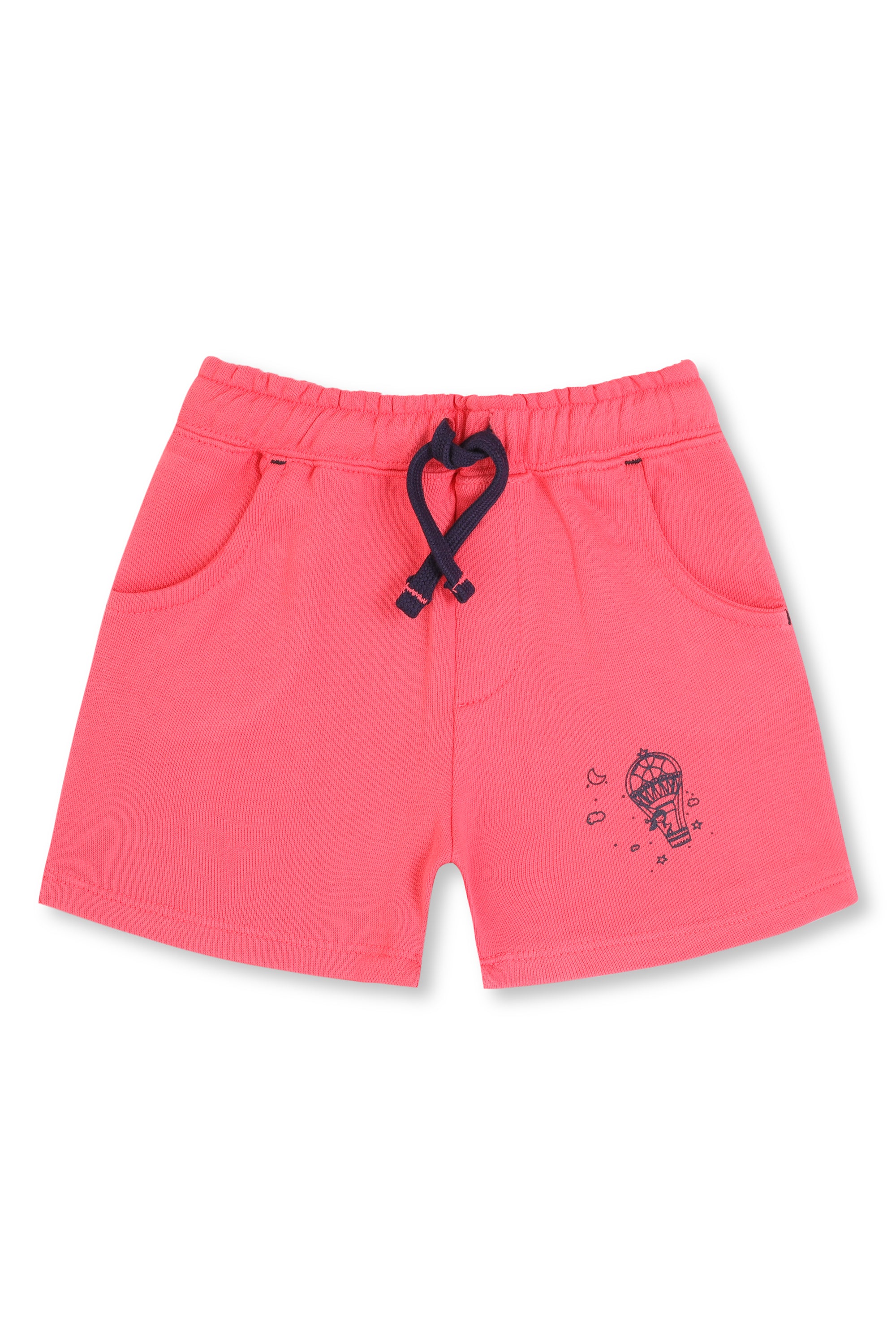 Girls Pink Hot Air Balloon Shorts
