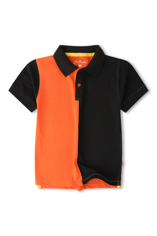 Colour Block Polo