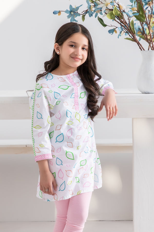 Leaves Printed Kurta