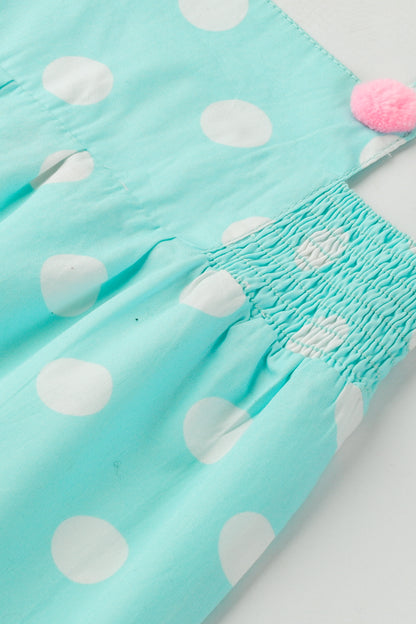 Cotton Polka-Dot Dress