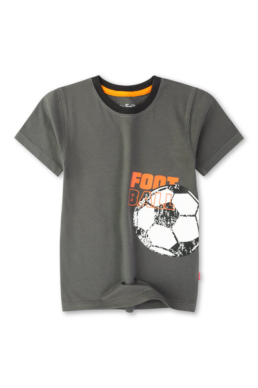 Boys Grey Goal Getter T-shirt