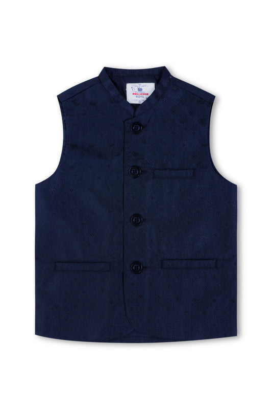 Boys' Navy Waistcoat