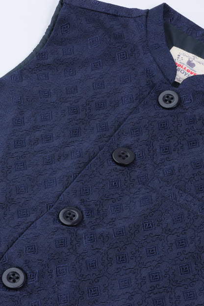 Boys' Navy Waistcoat