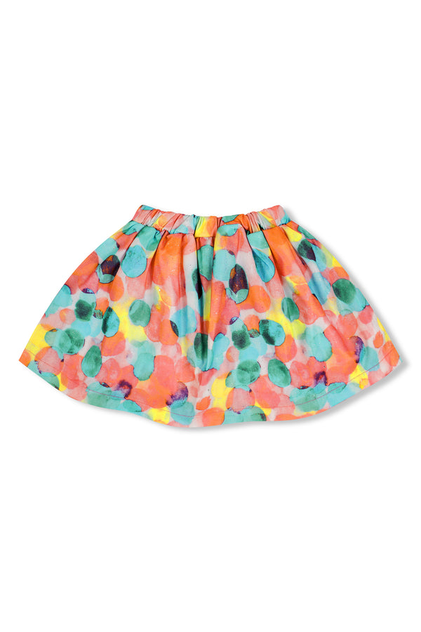 Multi-coloured Jersey Skirt