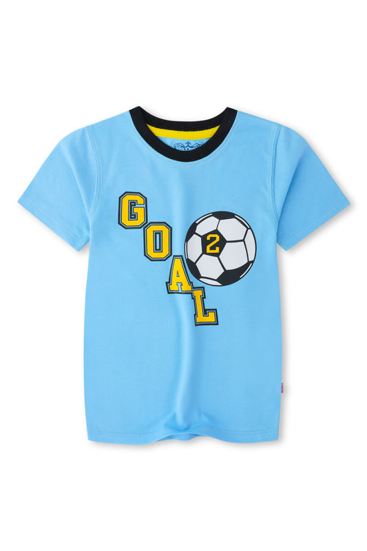 Boys Blue Goal T-shirt