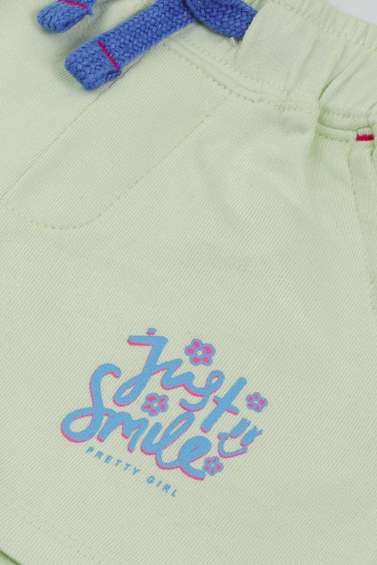 Just Smile Girls Shorts