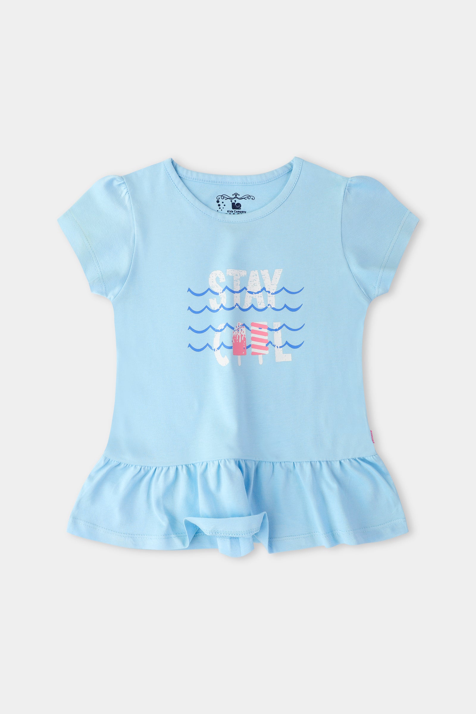 Girls Stay Cool Graphic Top