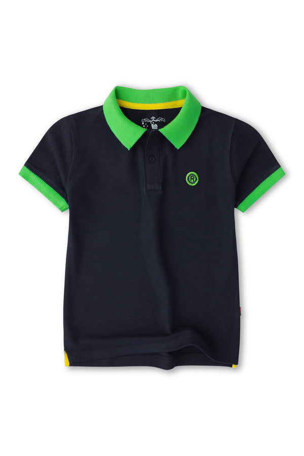 Navy Boys Polo Shirt