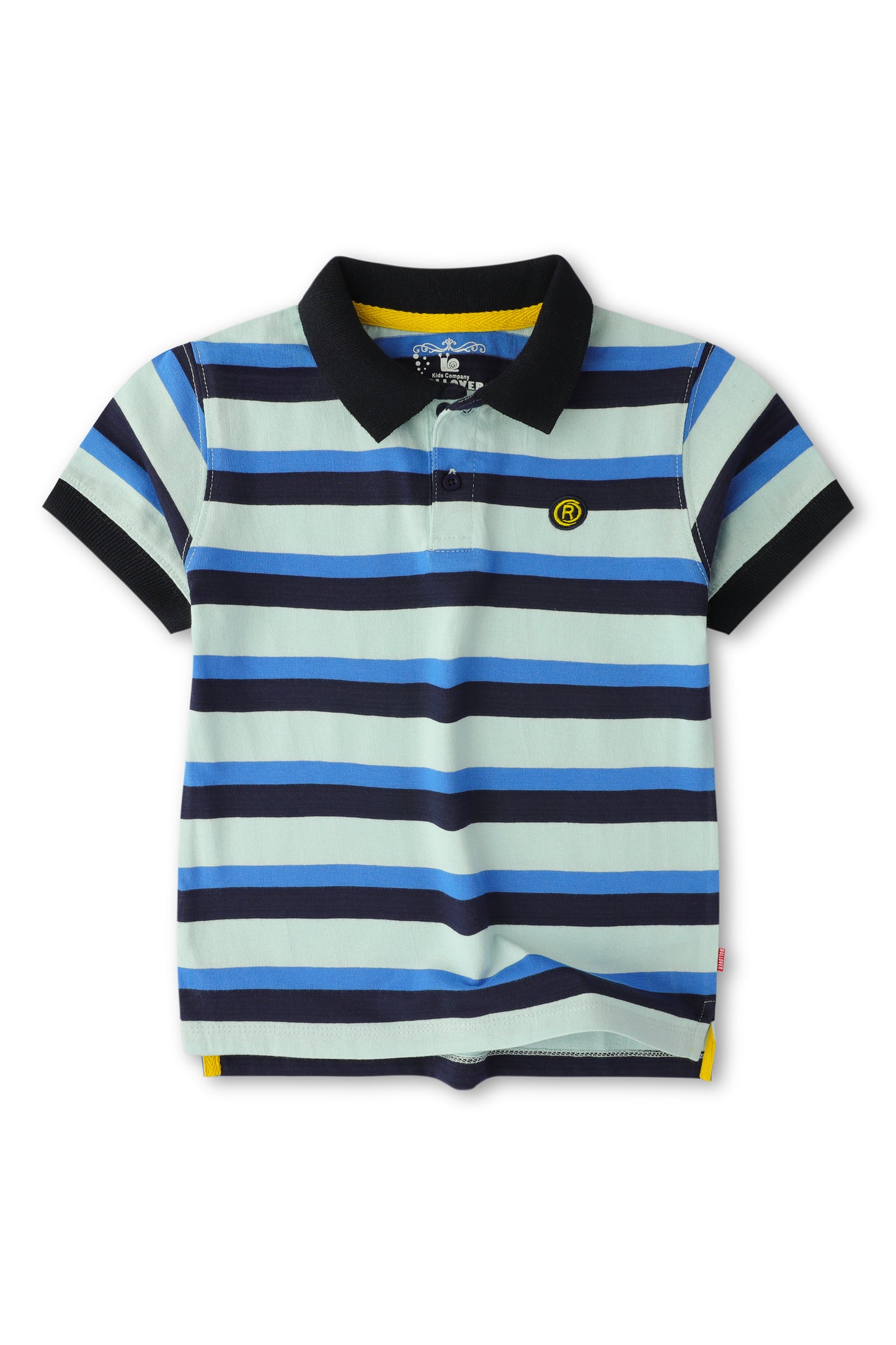 Blue Striped Polo