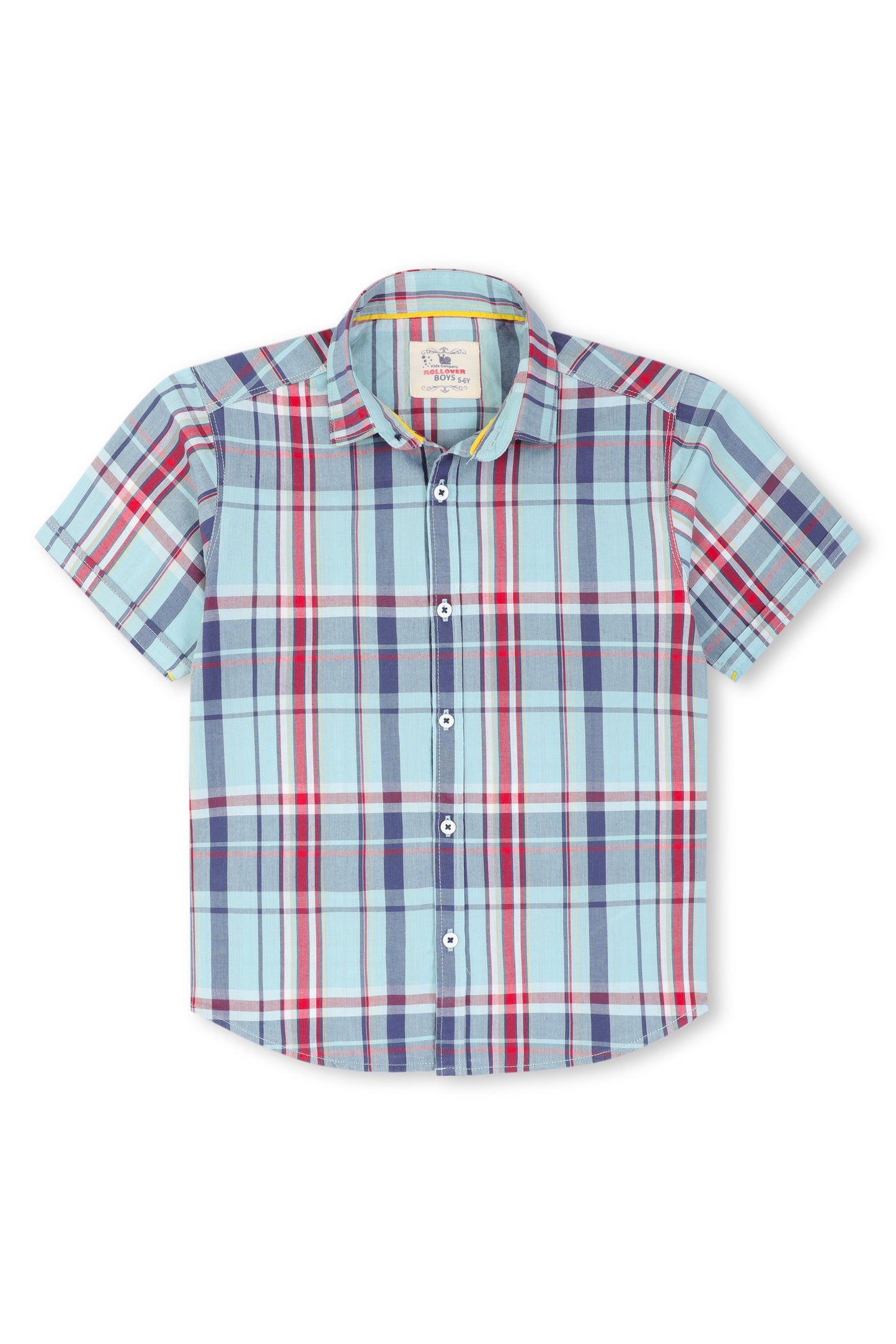 Sky Blue Check Shirt