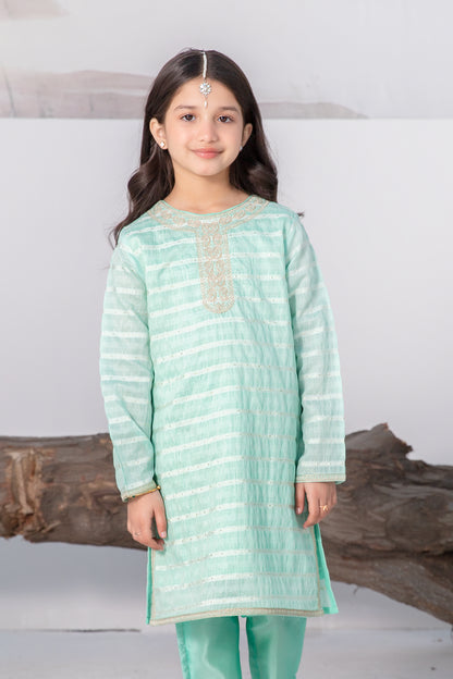 Aqua Sparkle Shalwar Kameez