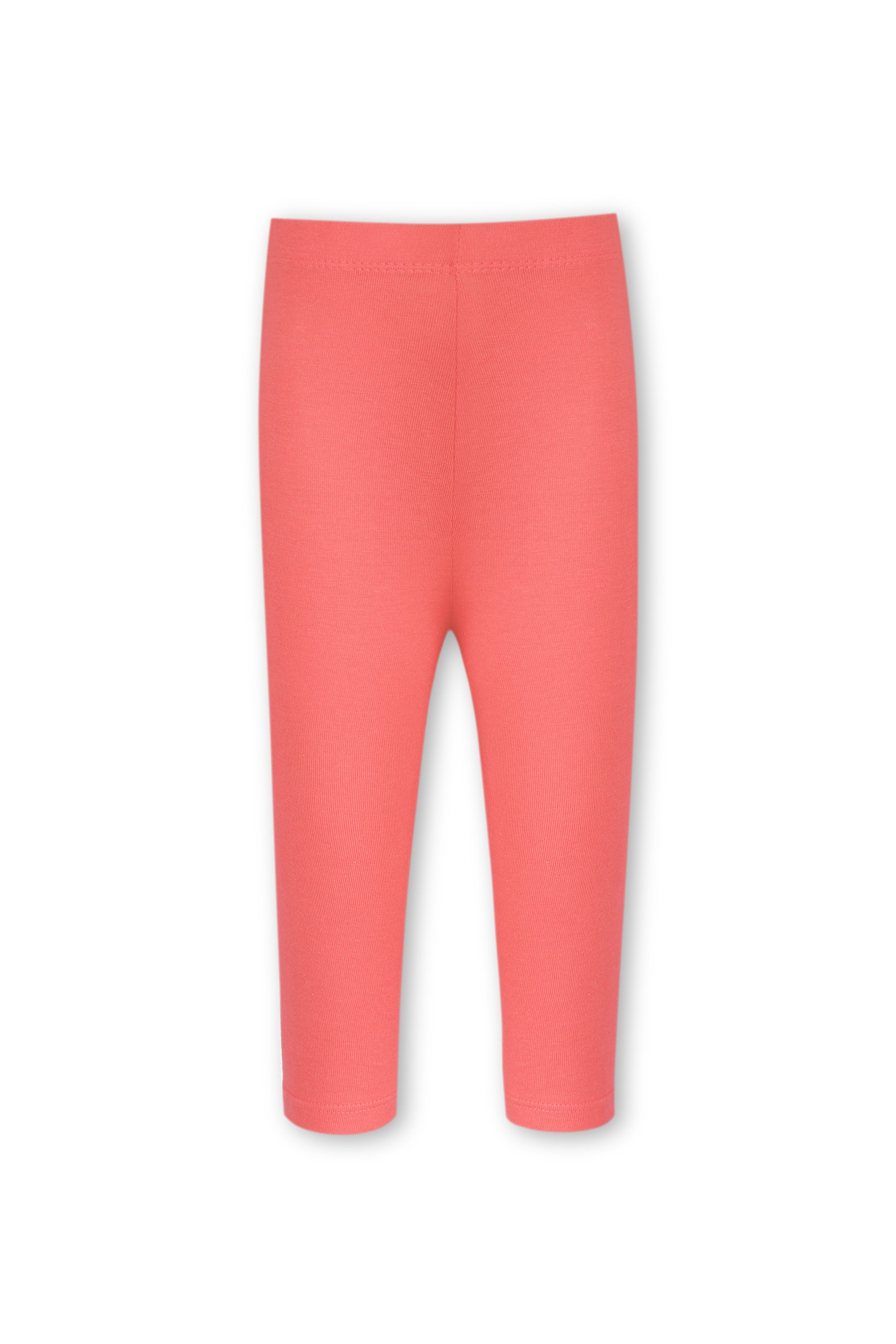 Girls Pink Jersey Tights
