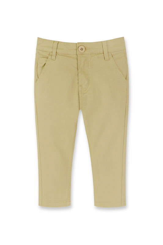 Boys Beige  Twill Pant