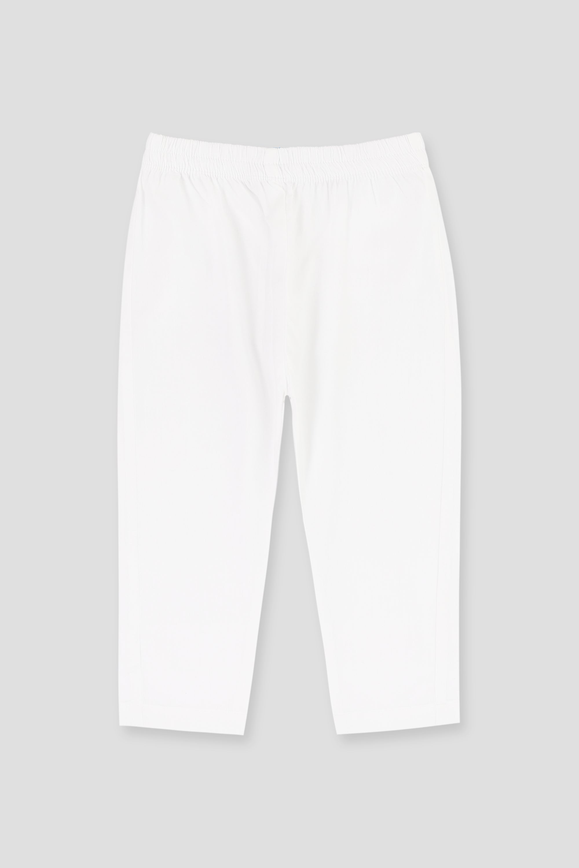 Boys' White Cotton Trousers