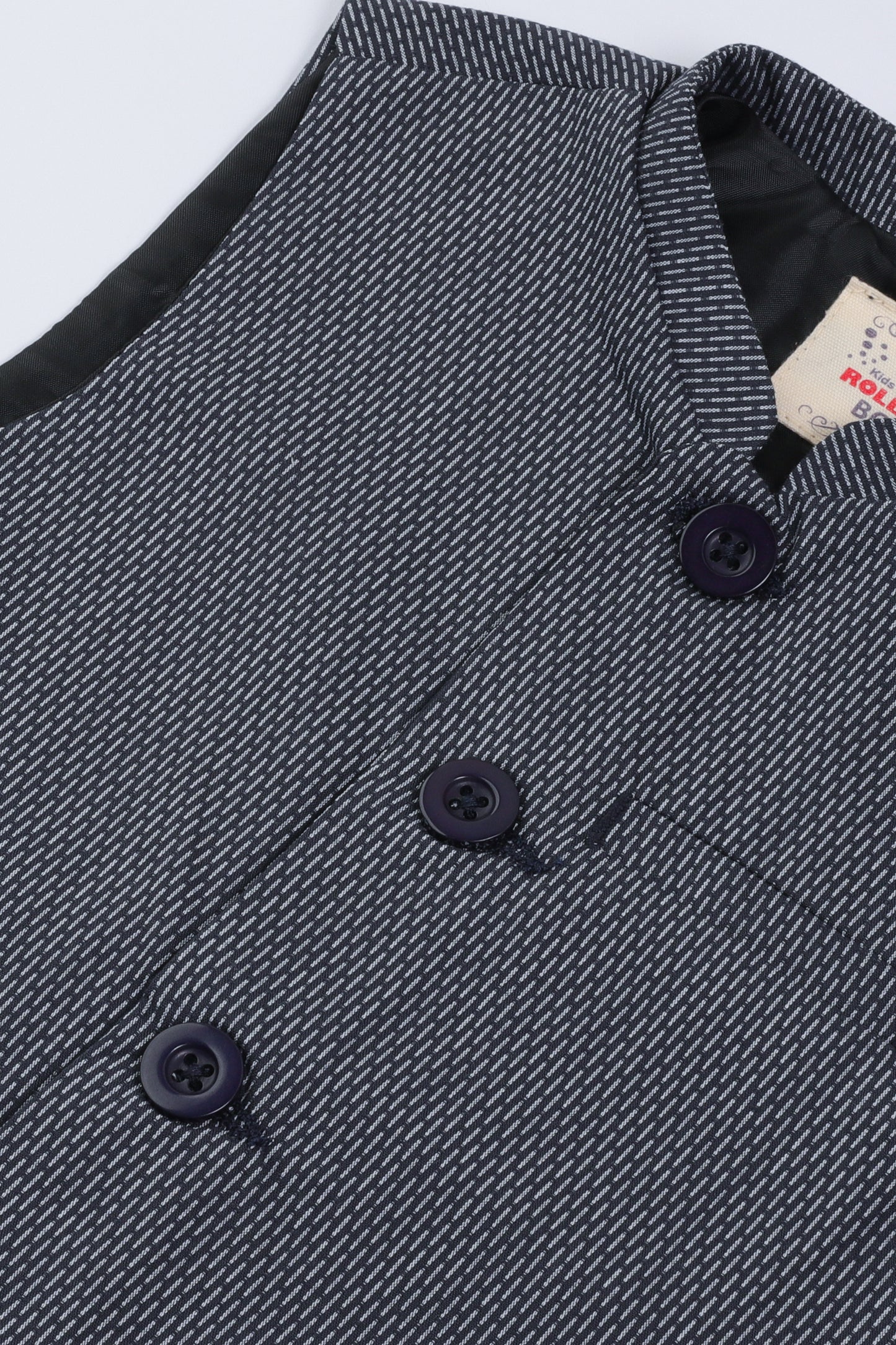 Boys Grey Waistcoat