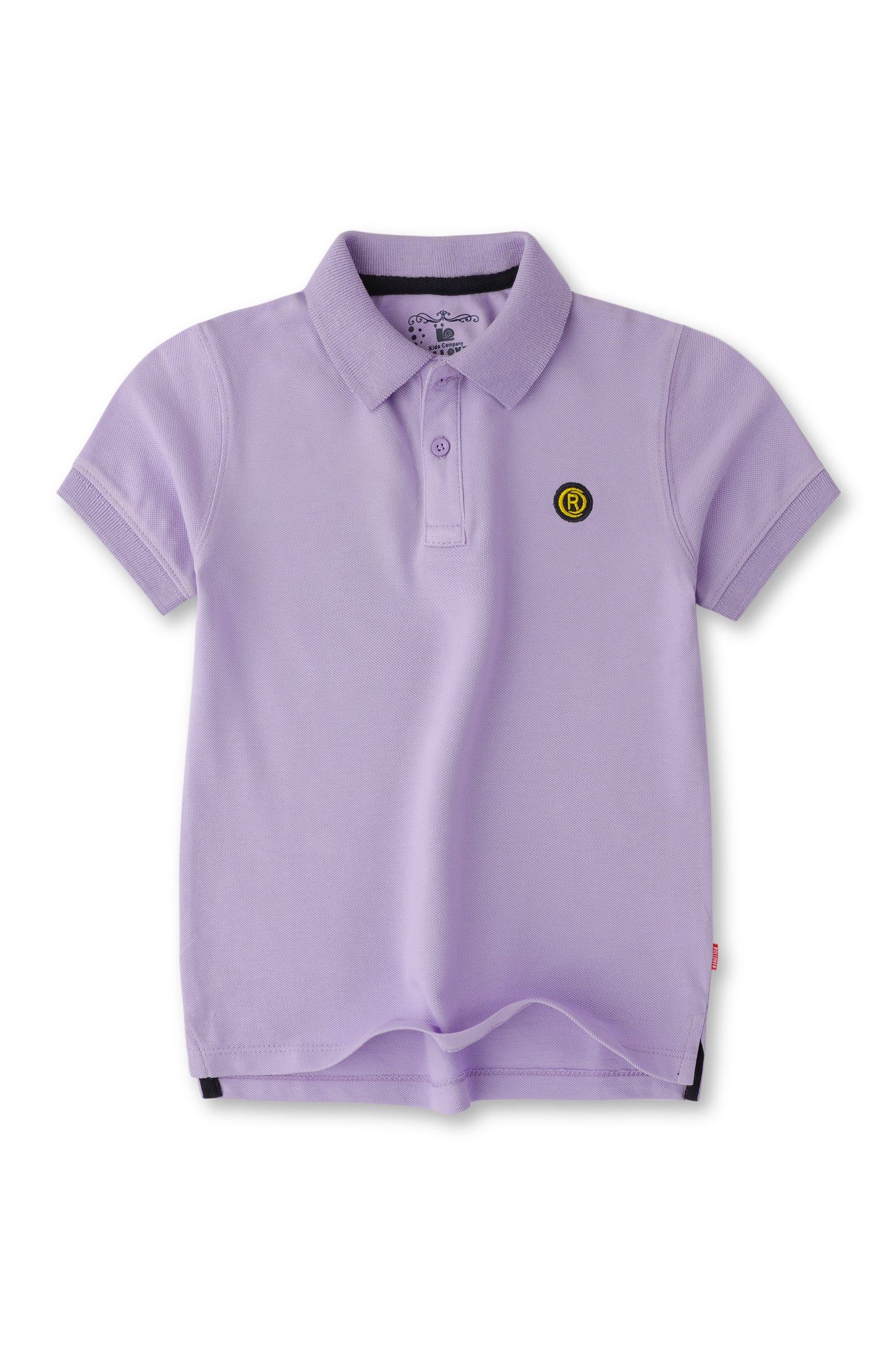 Purple Pique Polo